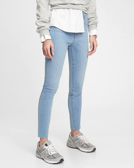 GAP The Gen Good High Rise True Skinny Dżinsy