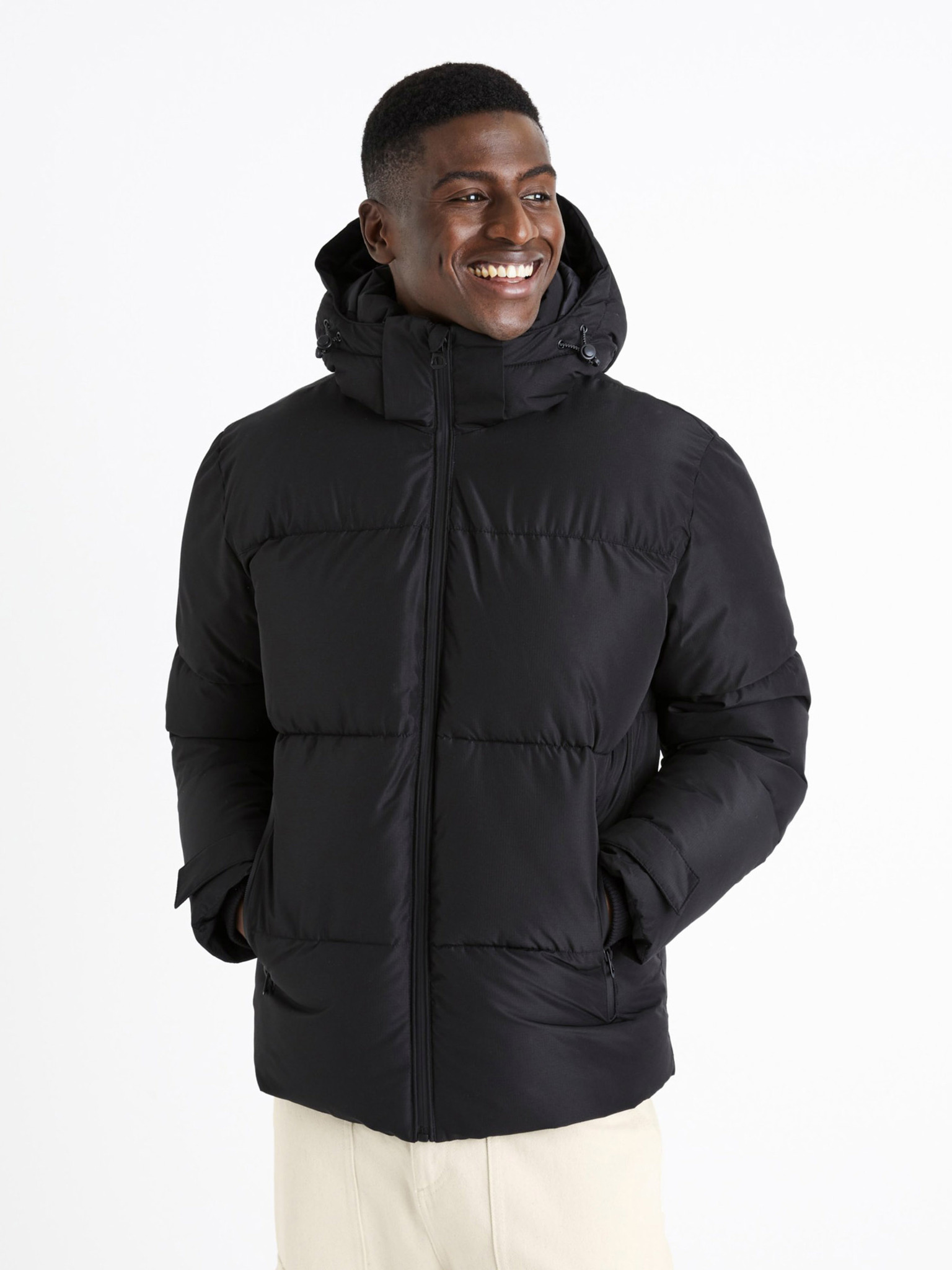 celio puffer jacket