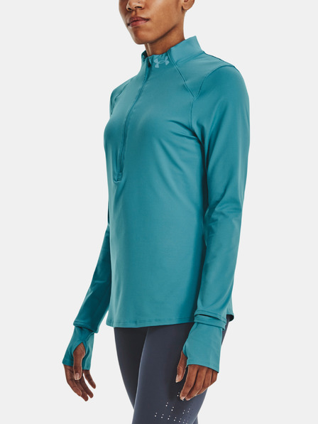 Under Armour UA Qualifier Run 2.0 1/2 Zip-BLU Koszulka