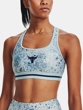 Under Armour UA Project Rock Bra Printed Biustonosz Sportowy