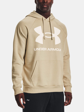 Under Armour UA Rival Fleece Big Logo HD-BRN Bluza