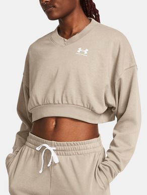 Under Armour UA Rival Terry OS Crop Crw Bluza