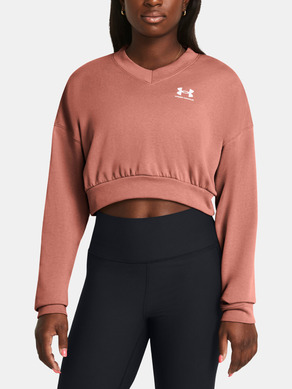 Under Armour UA Rival Terry OS Crop Crw Bluza