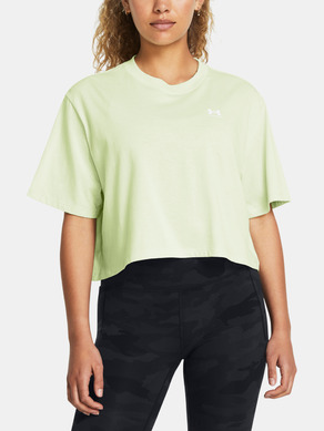 Under Armour UA Boxy Crop Logo SS Koszulka